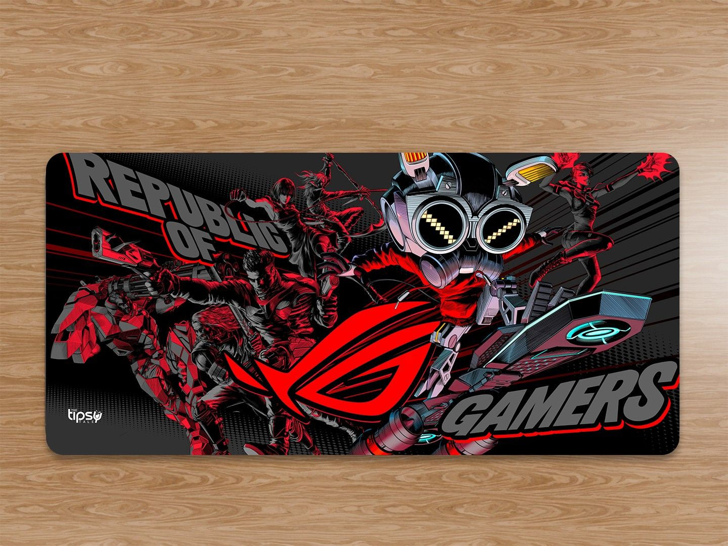 "ASUS ROG - REPUBLIC OF GAMERS" Gaming Mousepad Elevate Your Gaming Experience