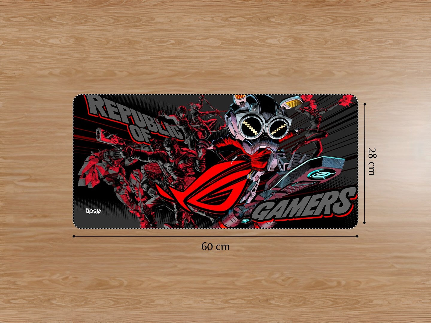 "ASUS ROG - REPUBLIC OF GAMERS" Gaming Mousepad Elevate Your Gaming Experience