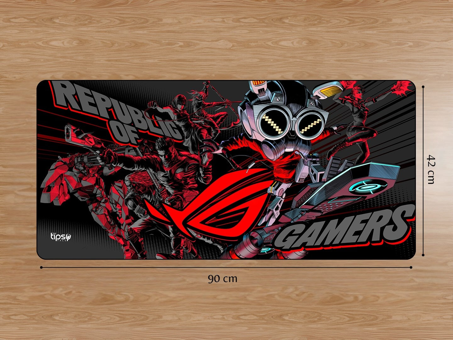"ASUS ROG - REPUBLIC OF GAMERS" Gaming Mousepad Elevate Your Gaming Experience