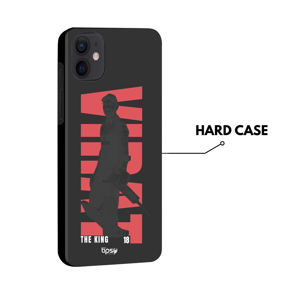 "CRICKET FANBASE: VIRAT KOHLI" -Mobile Covers Shock Resistant, Slim & Stylish Cases