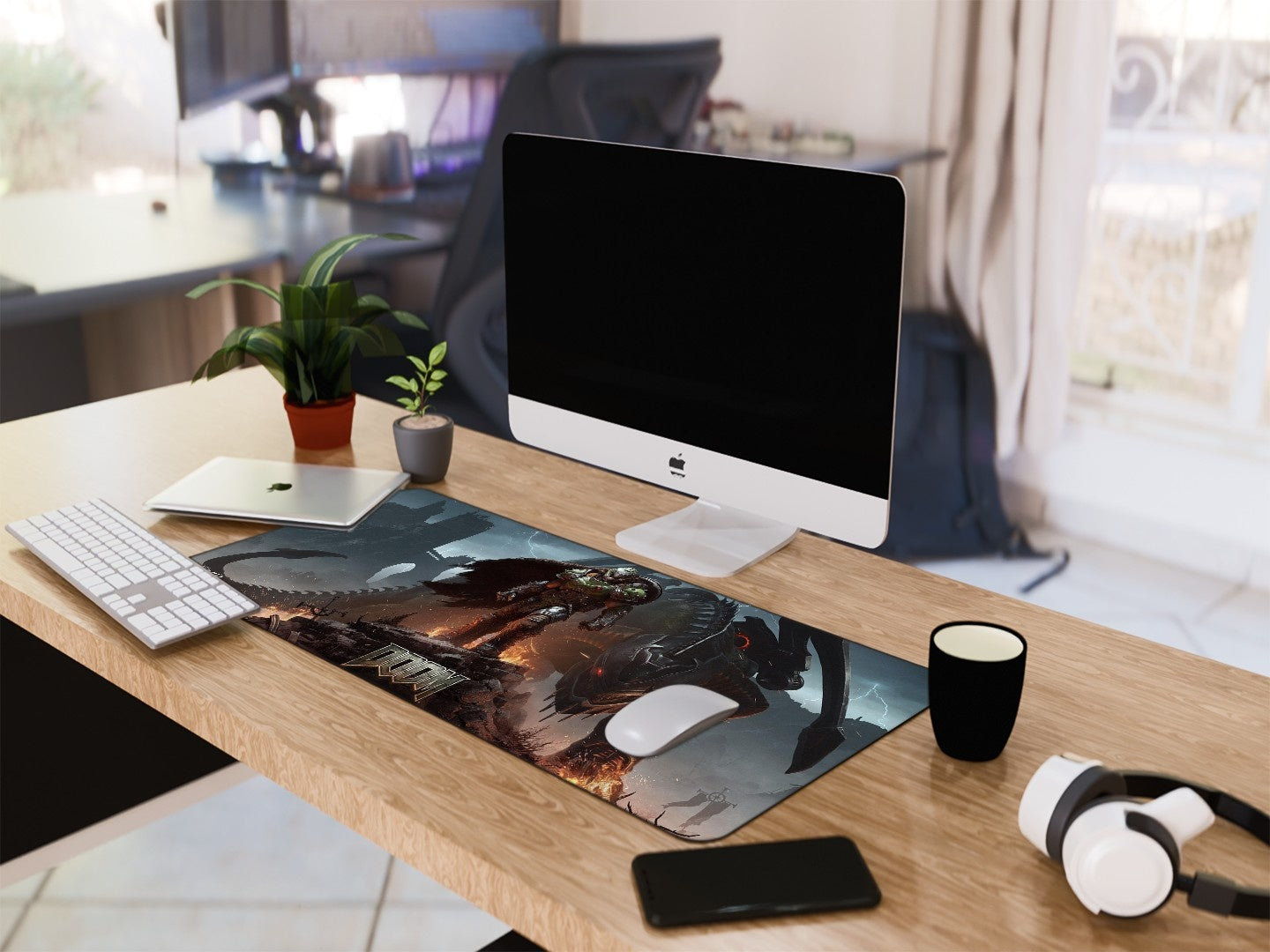 "DOOM - THE DARK DYNASTY" Gaming Mousepad Elevate Your Gaming Experience