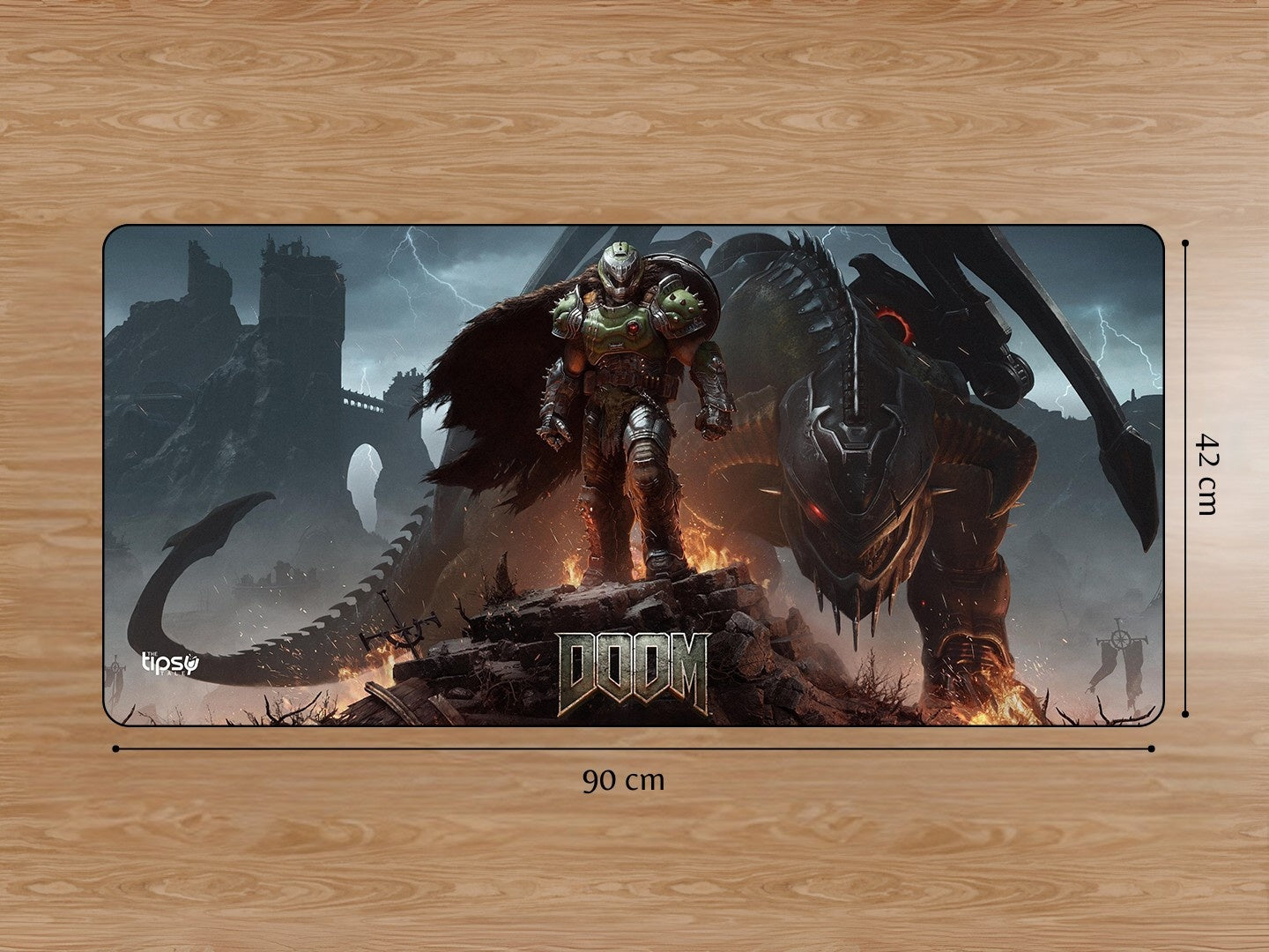 "DOOM - THE DARK DYNASTY" Gaming Mousepad Elevate Your Gaming Experience