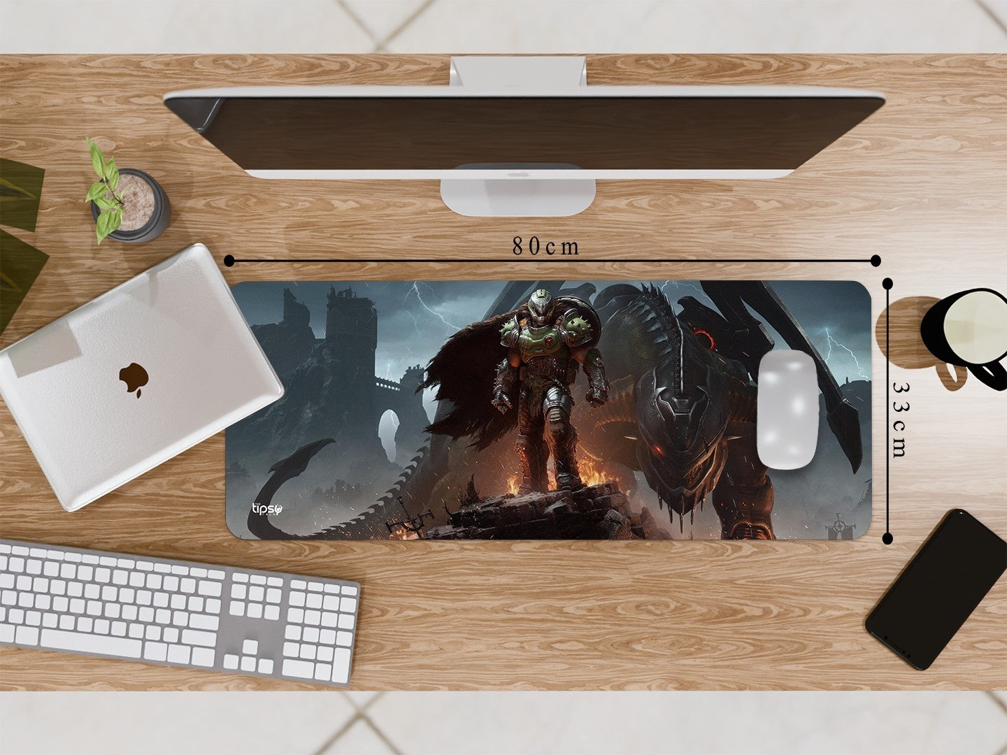 "DOOM - THE DARK DYNASTY" Gaming Mousepad Elevate Your Gaming Experience