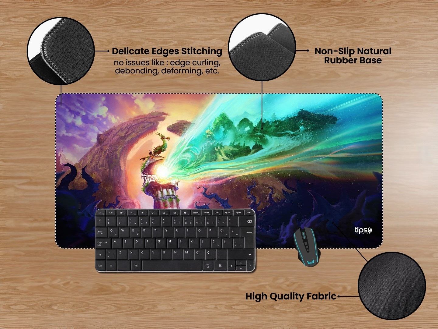 "KEEPER KEY ART" Gaming Mousepad Elevate Your Gaming Experience
