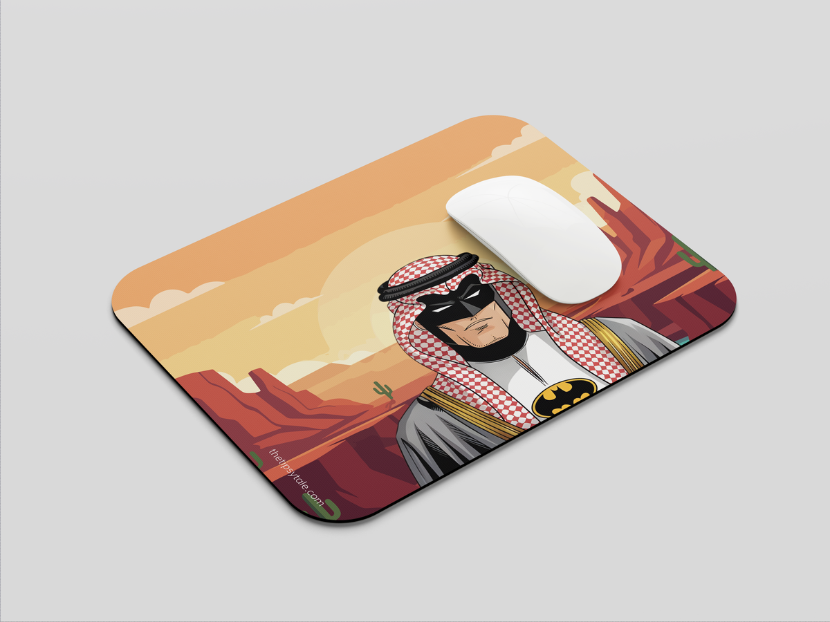 "BATMAN - RAMADAN EDITION" Mousepad Enhance Your Workspace with Style