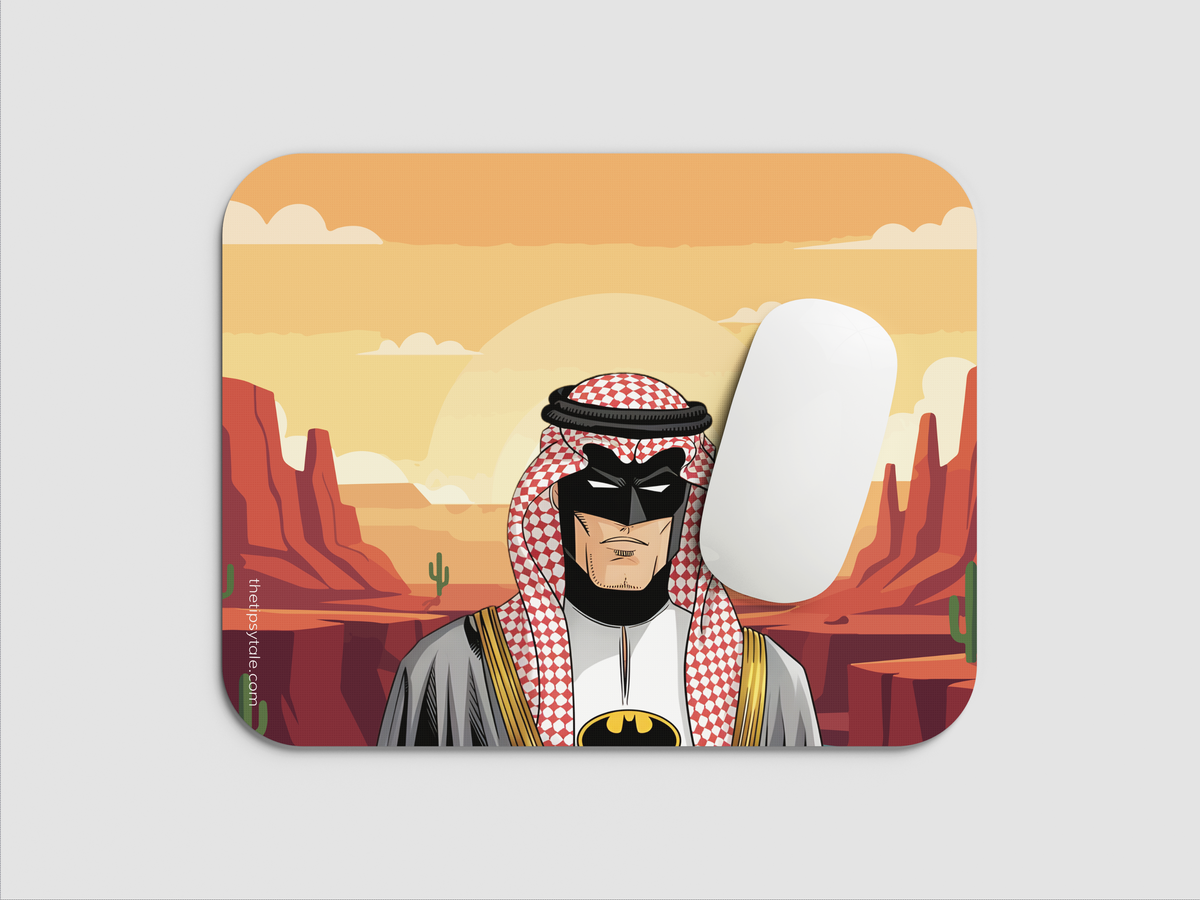 "BATMAN - RAMADAN EDITION" Mousepad Enhance Your Workspace with Style