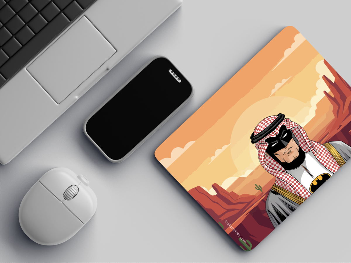 "BATMAN - RAMADAN EDITION" Mousepad Enhance Your Workspace with Style