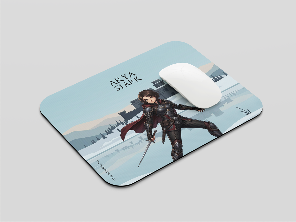 "ARYA STARK - GOT" Mousepad Enhance Your Workspace with Style