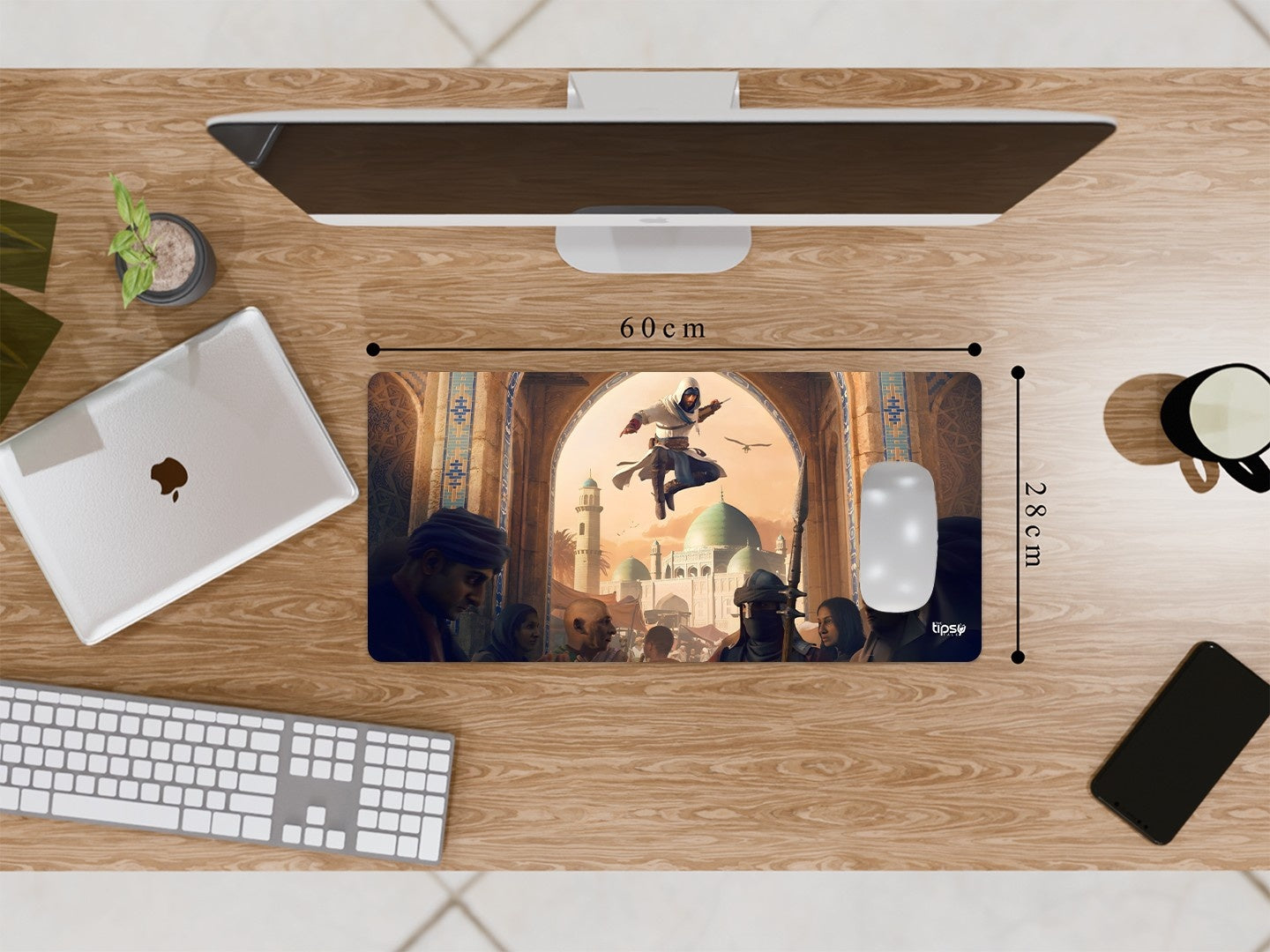 "DAWN ASSASSIN" Gaming Mousepad Elevate Your Gaming Experience