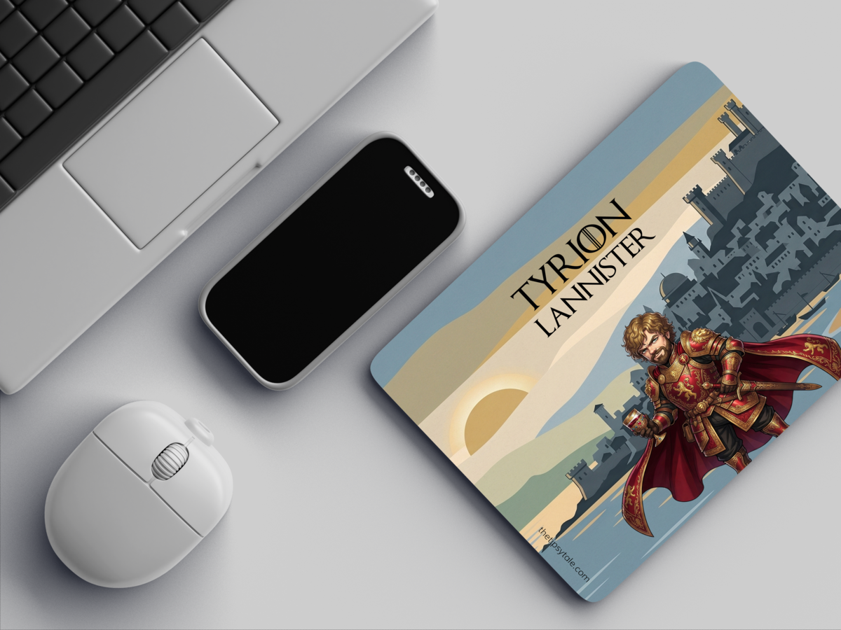 "TYRION LANNISTER - GOT" Mousepad Enhance Your Workspace with Style