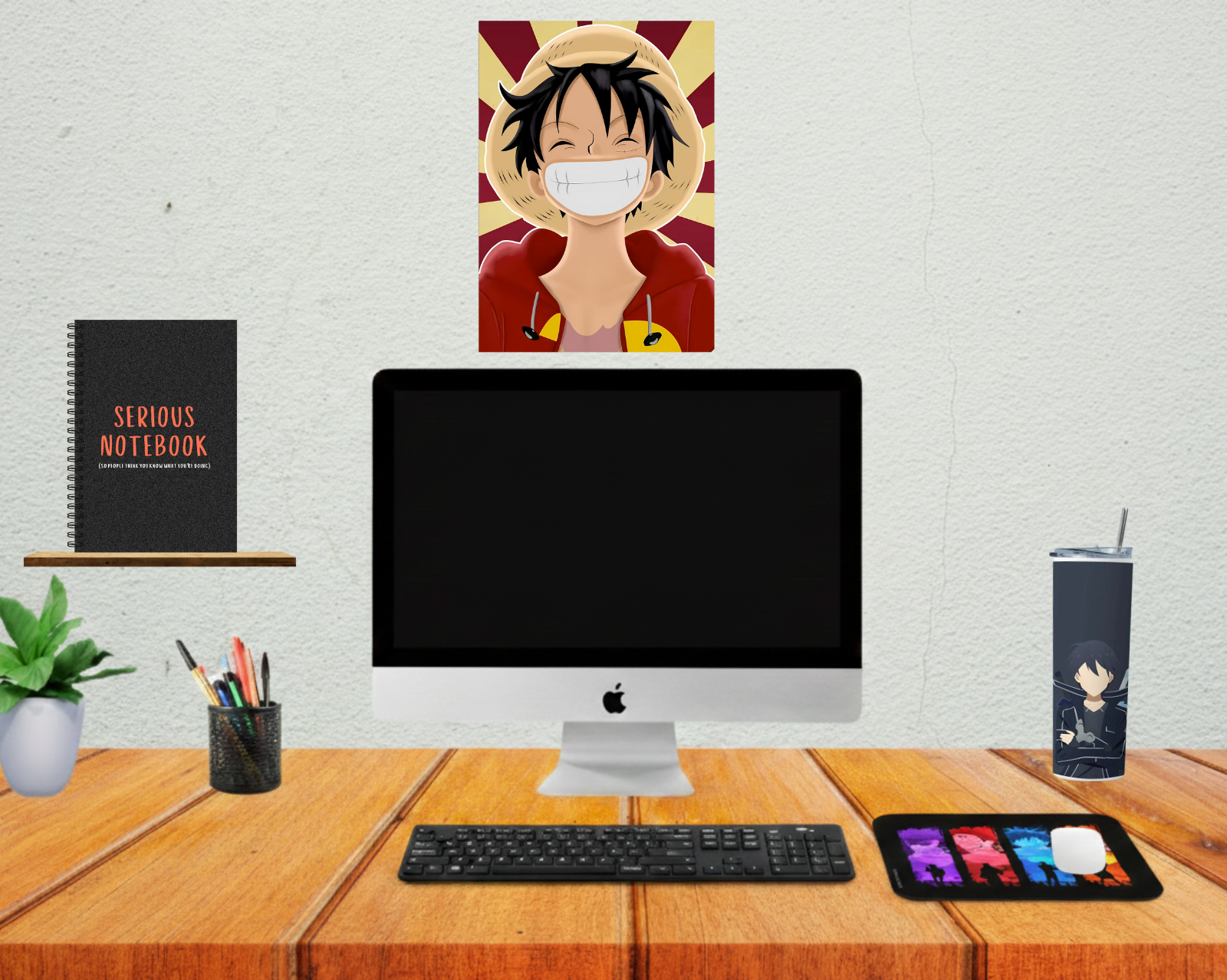 A Gift That Matches Their Energy - Anime Version- Poster + Mousepad + Tumbler  + Diary (COMBO)