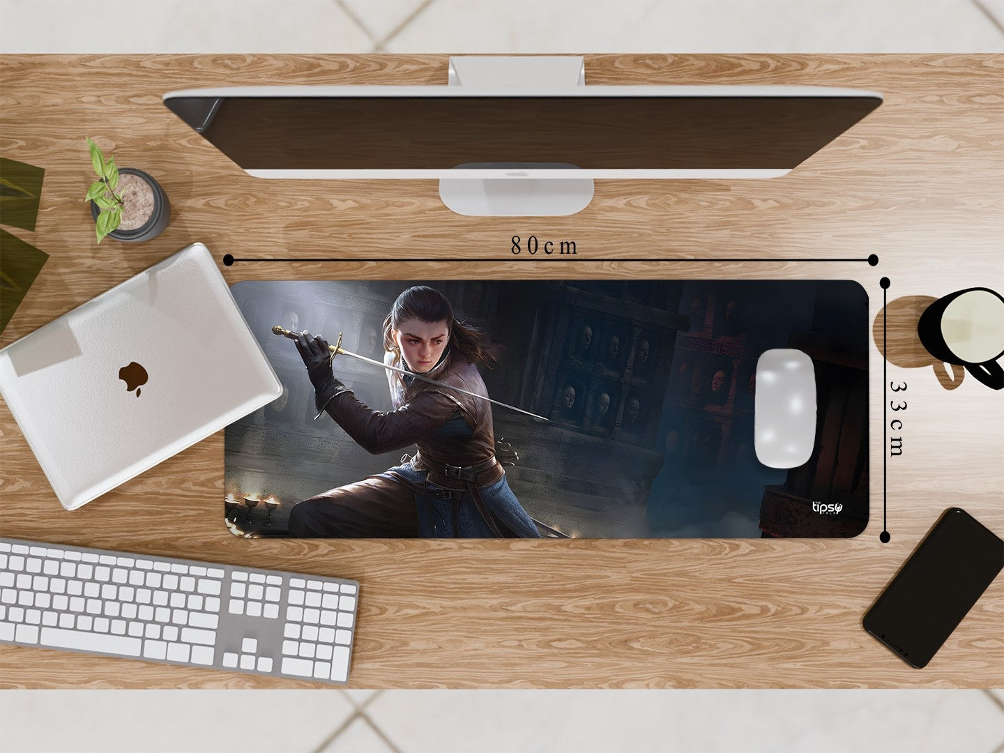 "ARYA STARK - GOT " Gaming Mousepad Elevate Your Gaming Experience