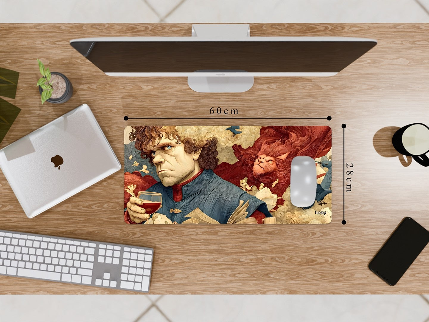 "TYRION LANISTER - THE LAST LANNISTER" Gaming Mousepad Elevate Your Gaming Experience