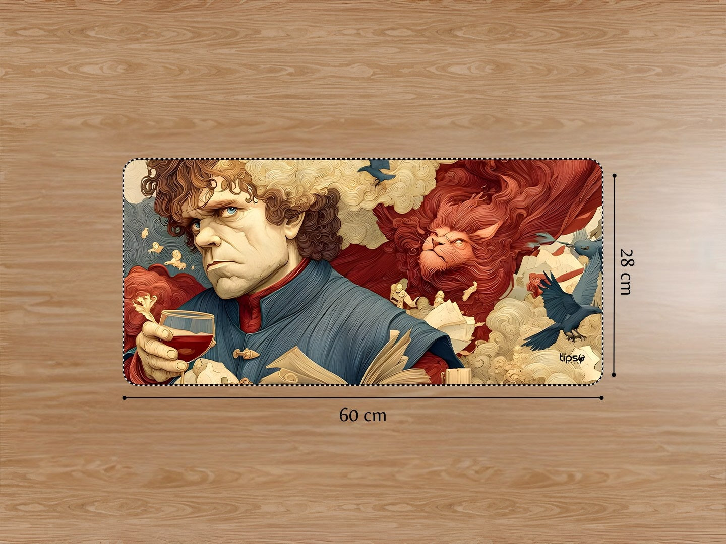 "TYRION LANISTER - THE LAST LANNISTER" Gaming Mousepad Elevate Your Gaming Experience