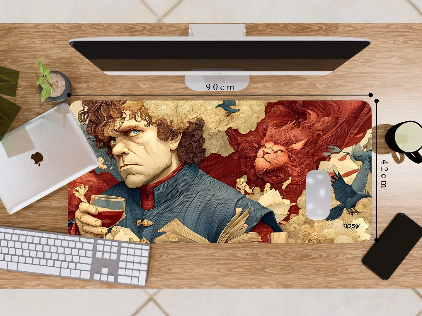 "TYRION LANISTER - THE LAST LANNISTER" Gaming Mousepad Elevate Your Gaming Experience