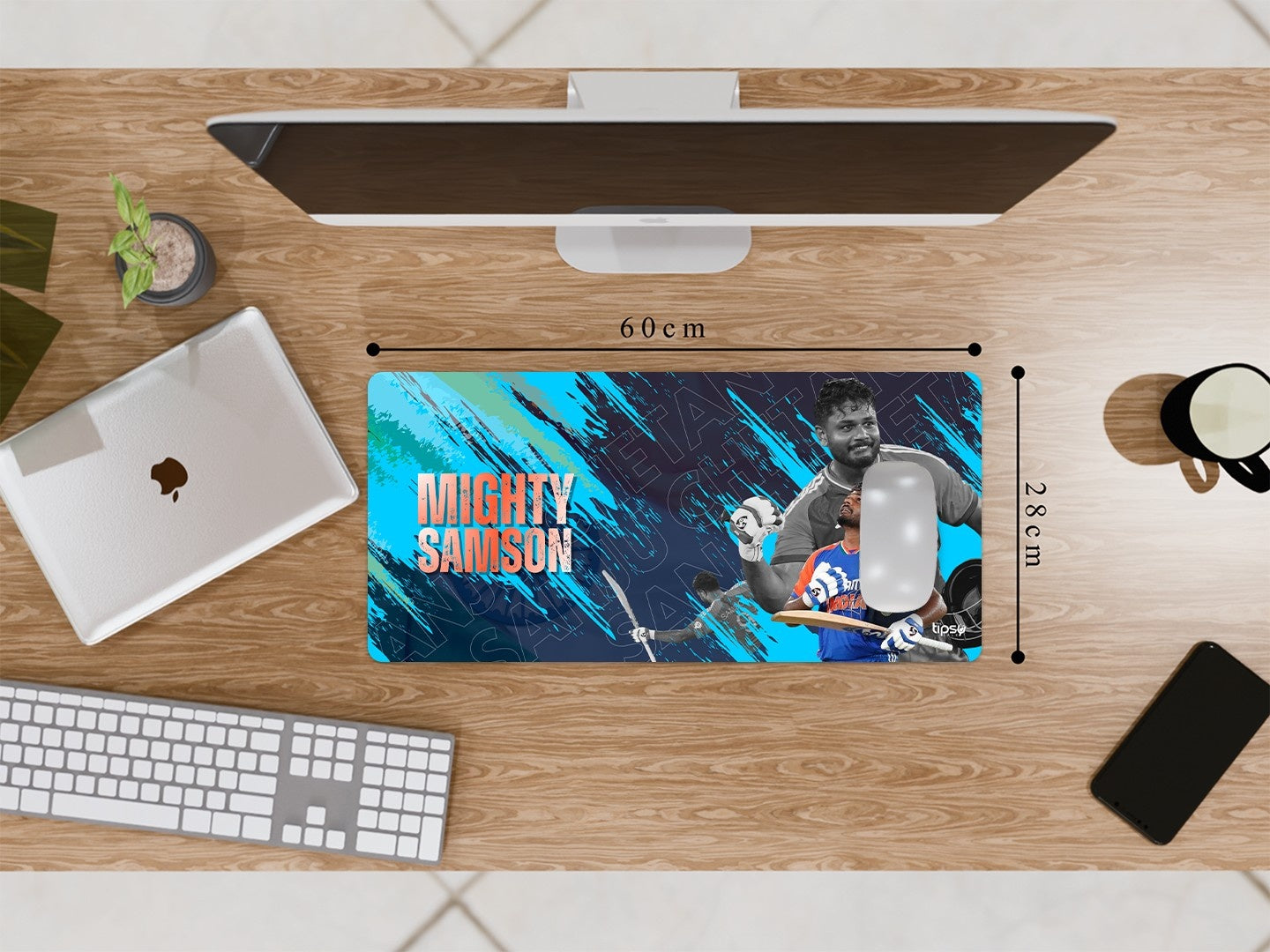 "MIGHTY SAMSON - T20 2026" Gaming Mousepad Elevate Your Gaming Experience