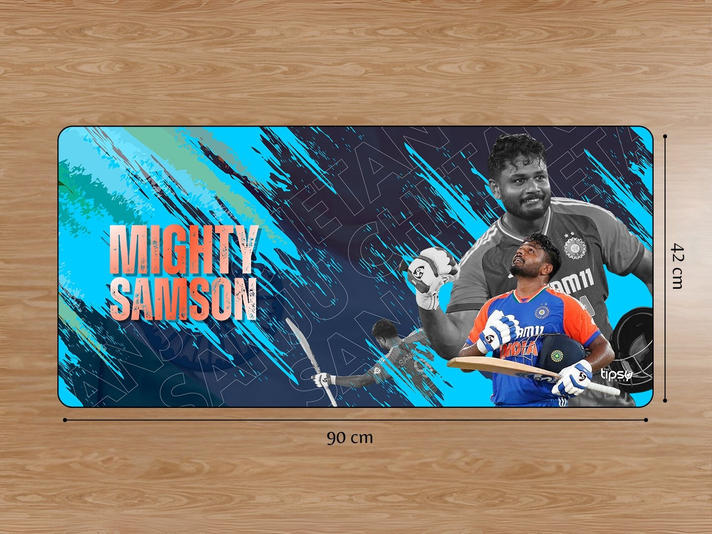 "MIGHTY SAMSON - T20 2026" Gaming Mousepad Elevate Your Gaming Experience