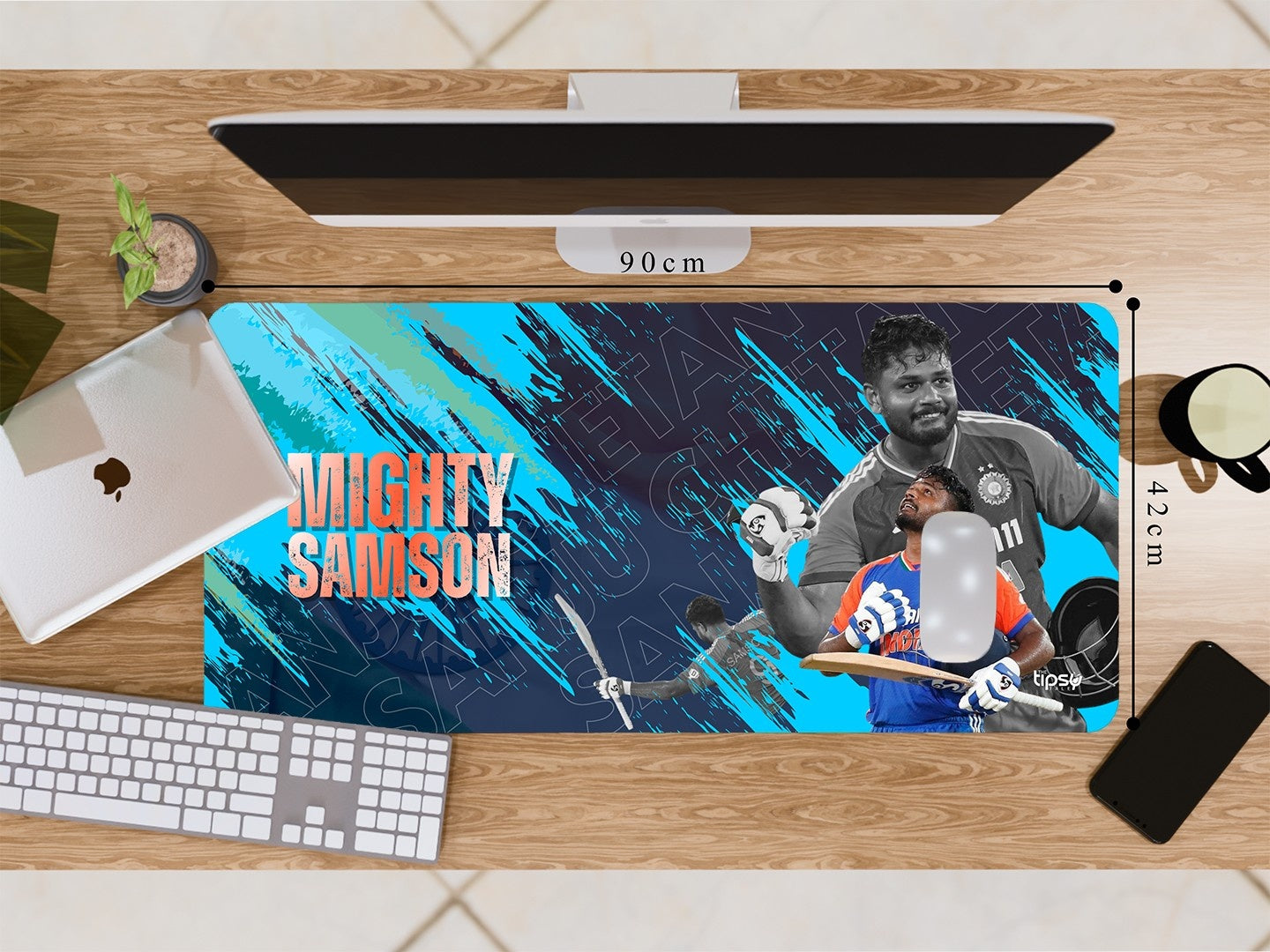 "MIGHTY SAMSON - T20 2026" Gaming Mousepad Elevate Your Gaming Experience