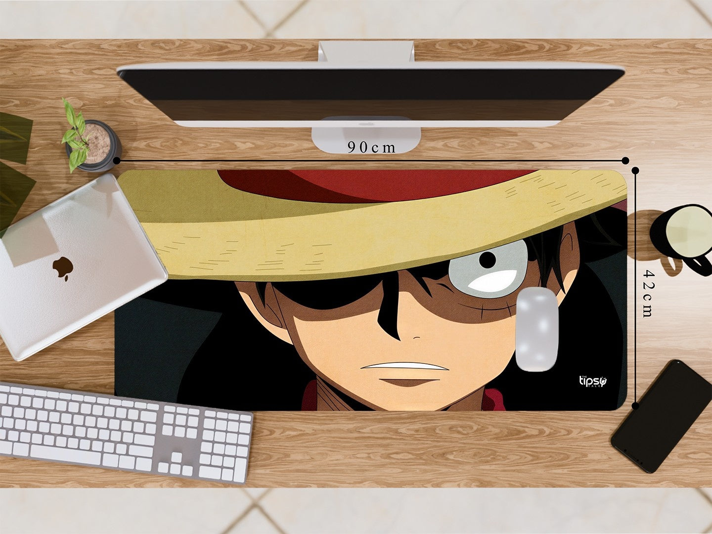 "MONKEY D LUFFY" Gaming Mousepad Elevate Your Gaming Experience