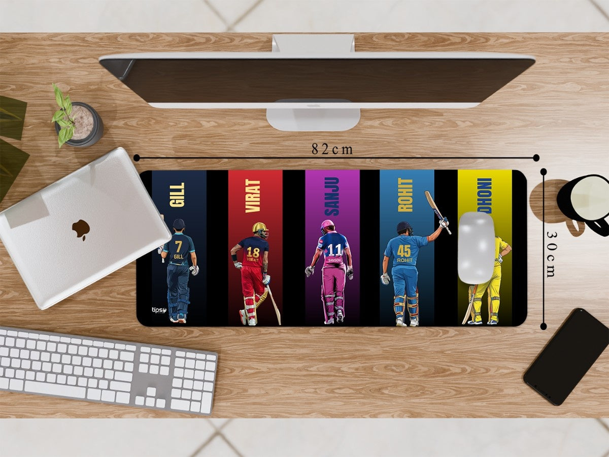 "CRICKET LEGENDS - CRICKET FANDOM" Gaming Mousepad Elevate Your Gaming Experience