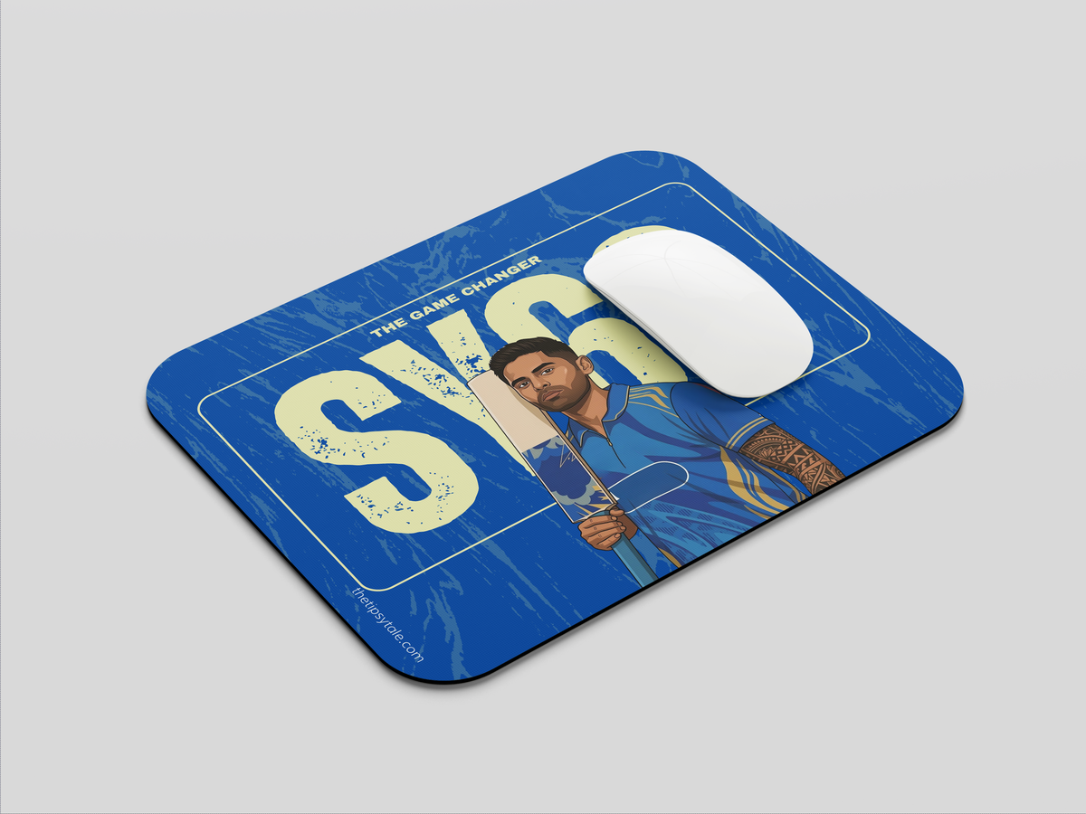 " SY63 - CRICKET FANDOM" Mousepad Enhance Your Workspace with Style