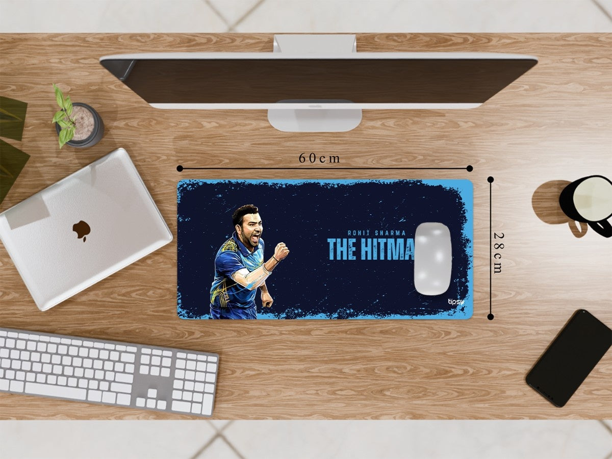 "ROHIT SHARMA - CRICKET FANDOM" Gaming Mousepad Elevate Your Gaming Experience
