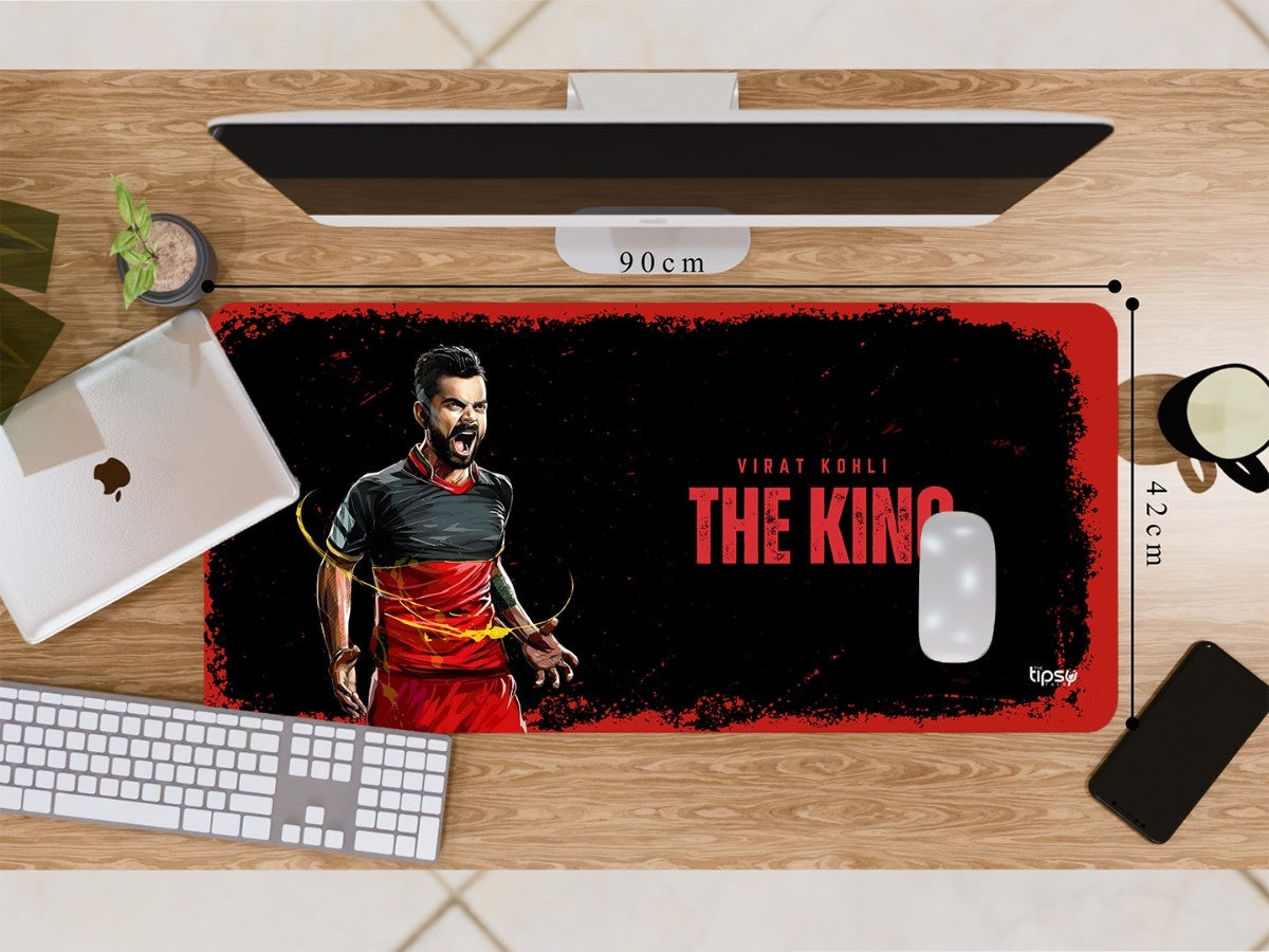 " VIRAT KOHLI - CRICKET FANDOM" Gaming Mousepad Elevate Your Gaming Experience