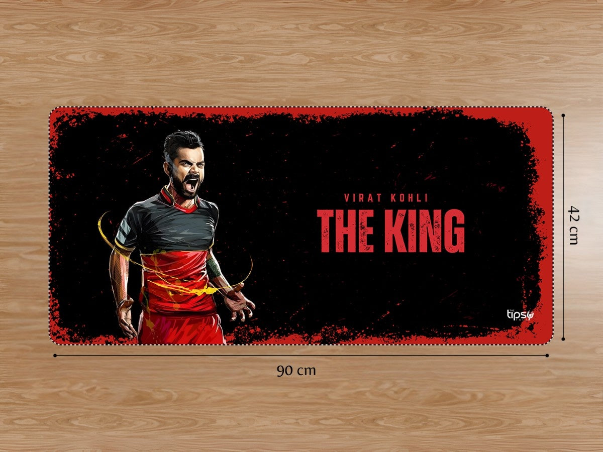 " VIRAT KOHLI - CRICKET FANDOM" Gaming Mousepad Elevate Your Gaming Experience