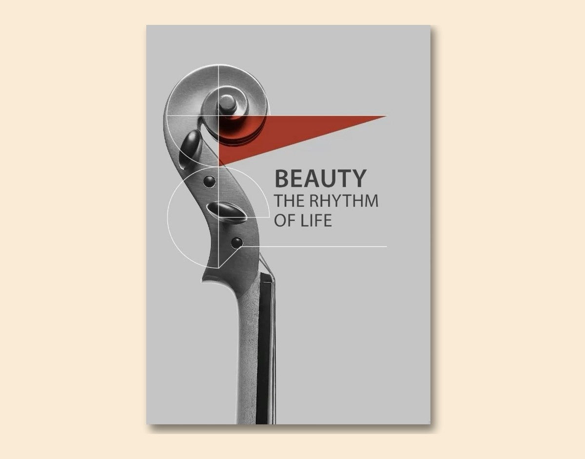 "Beauty of Life"- Shiny & Sturdy Metallic Poster  Art That Pops & Sticks