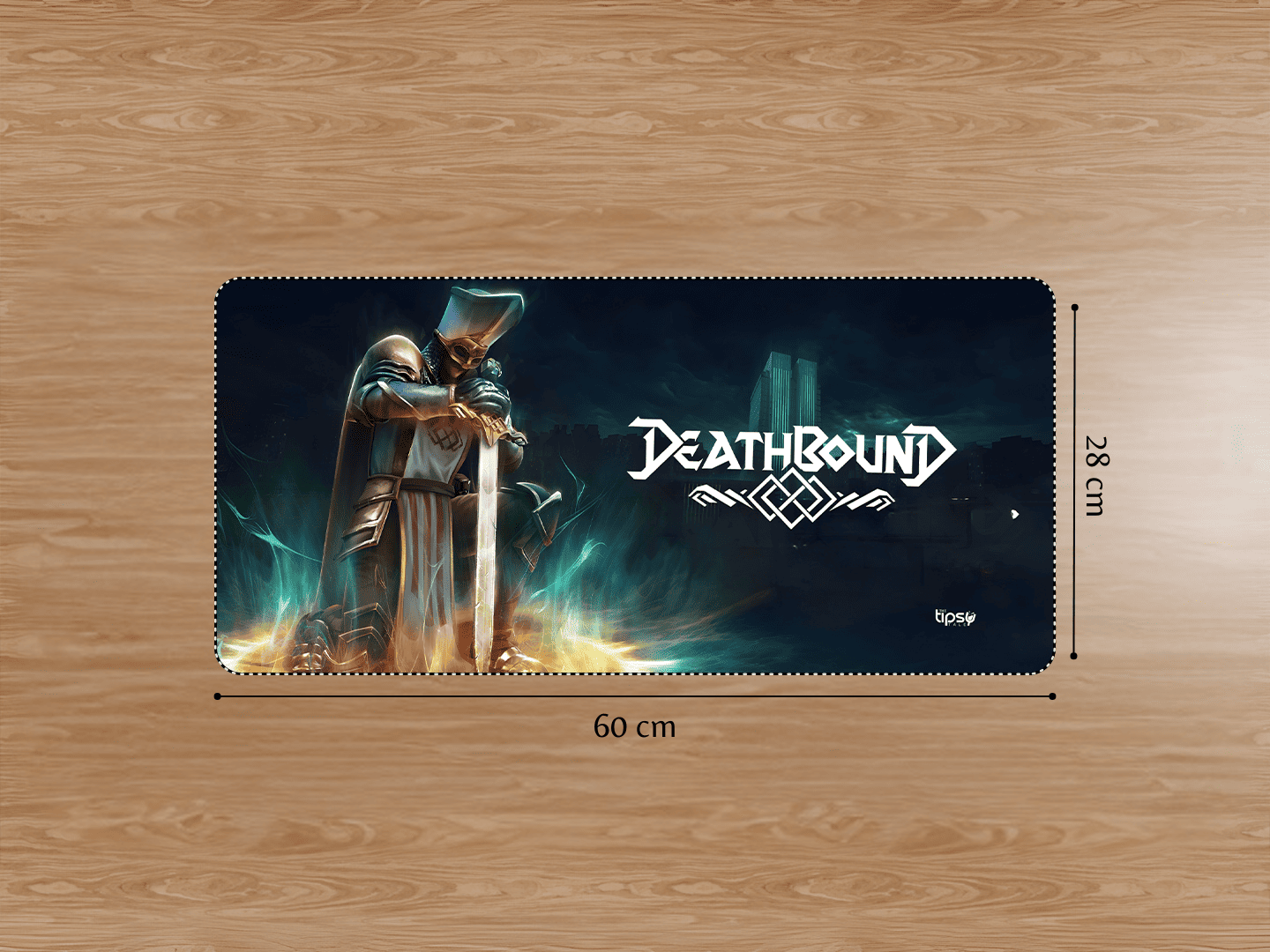 "DEATHBOUND" Gaming Mousepad Elevate Your Gaming Experience