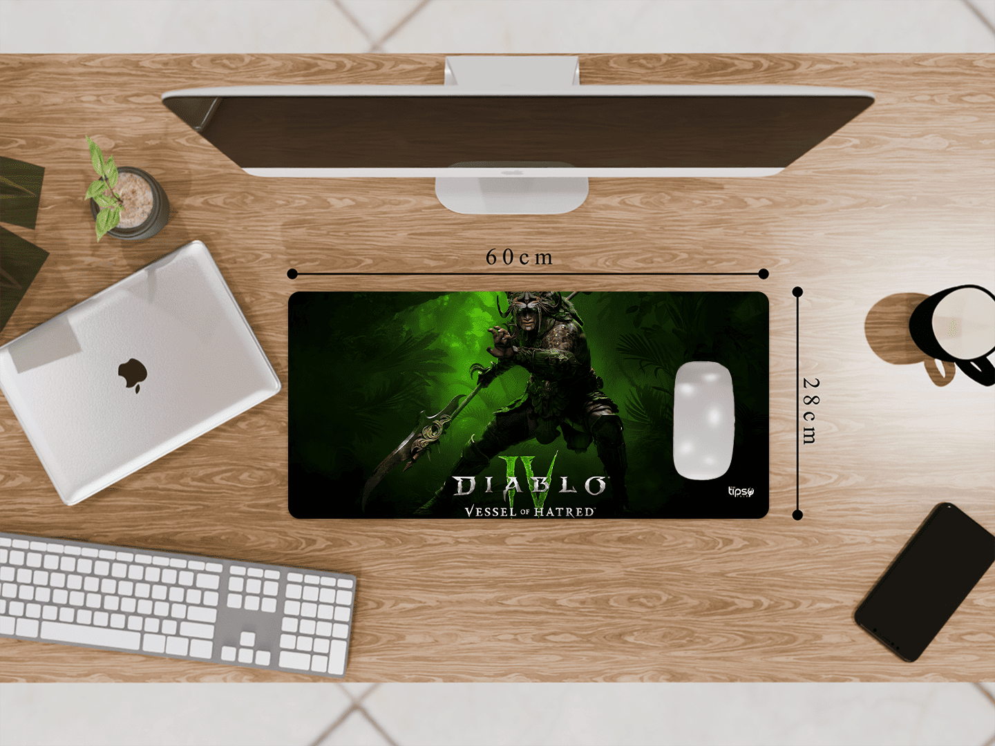 "DIABLO VESSEL OF HATRED" Gaming Mousepad Elevate Your Gaming Experience