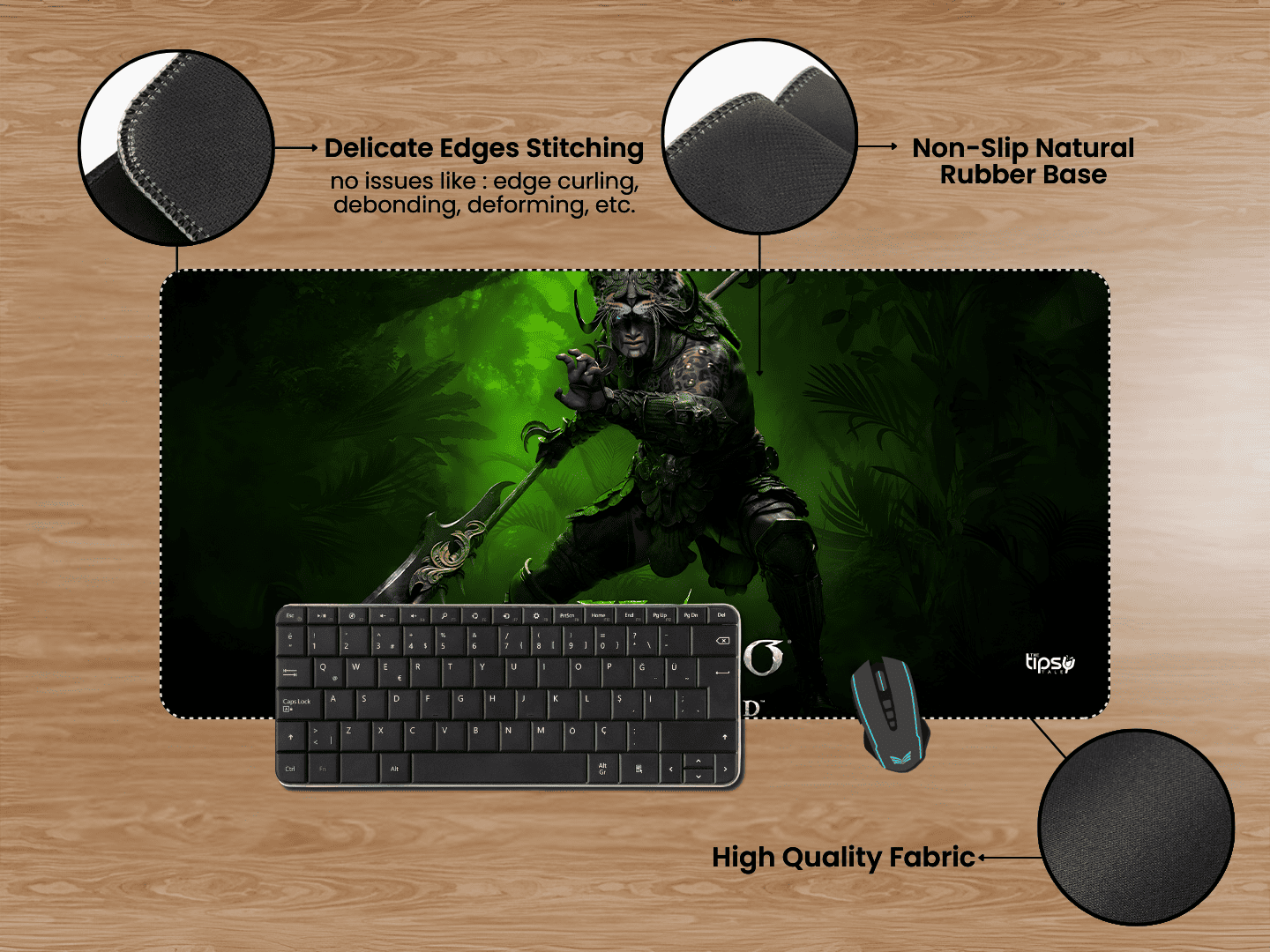 "DIABLO VESSEL OF HATRED" Gaming Mousepad Elevate Your Gaming Experience