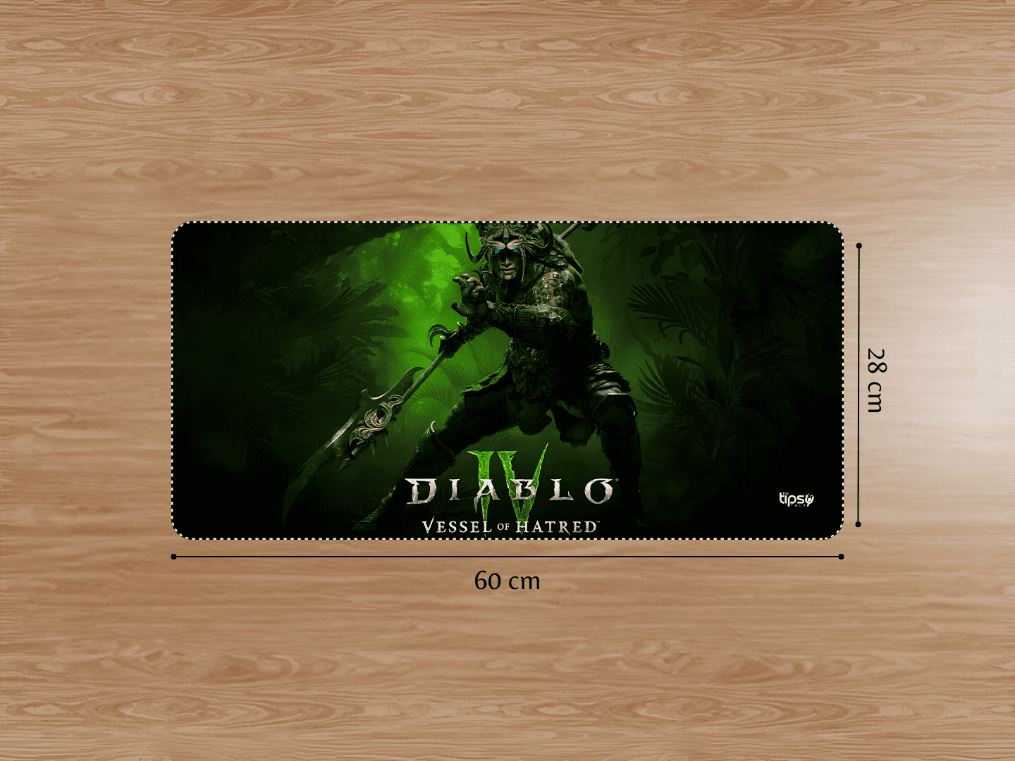 "DIABLO VESSEL OF HATRED" Gaming Mousepad Elevate Your Gaming Experience