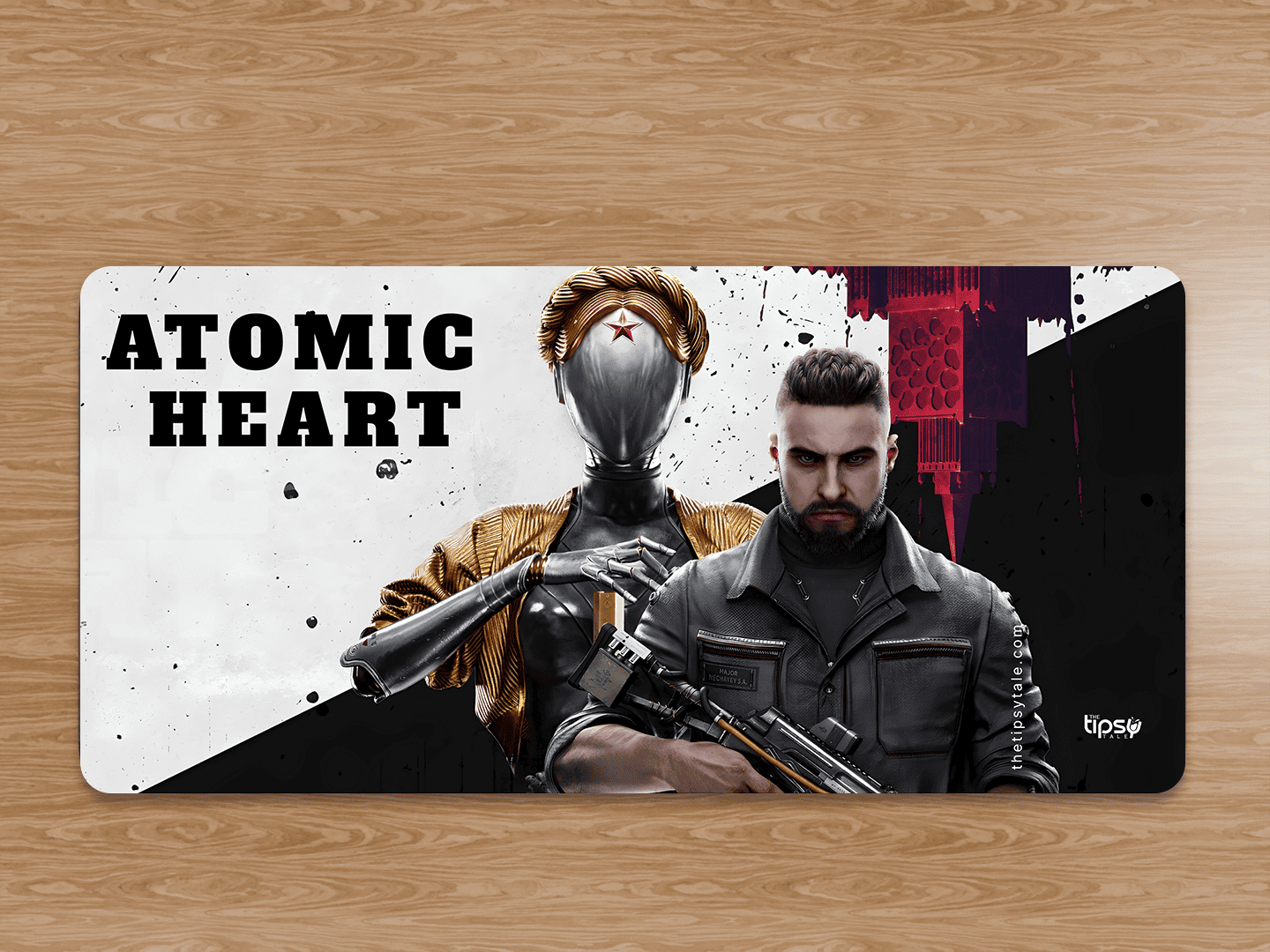 "ATOMIC HEART" Gaming Mousepad Elevate Your Gaming Experience