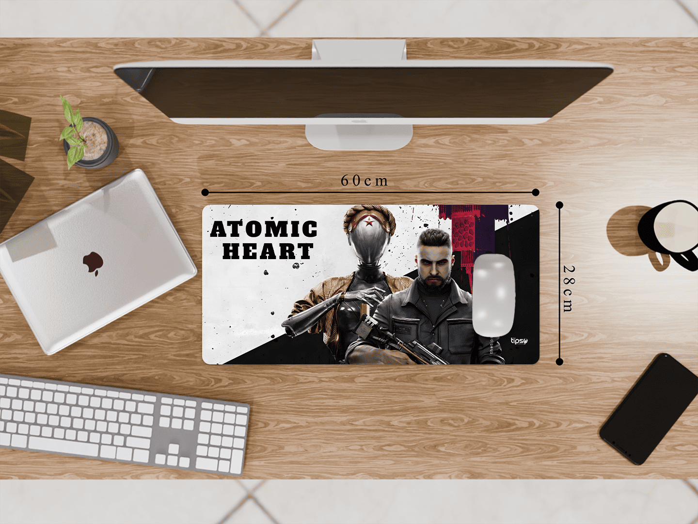 "ATOMIC HEART" Gaming Mousepad Elevate Your Gaming Experience