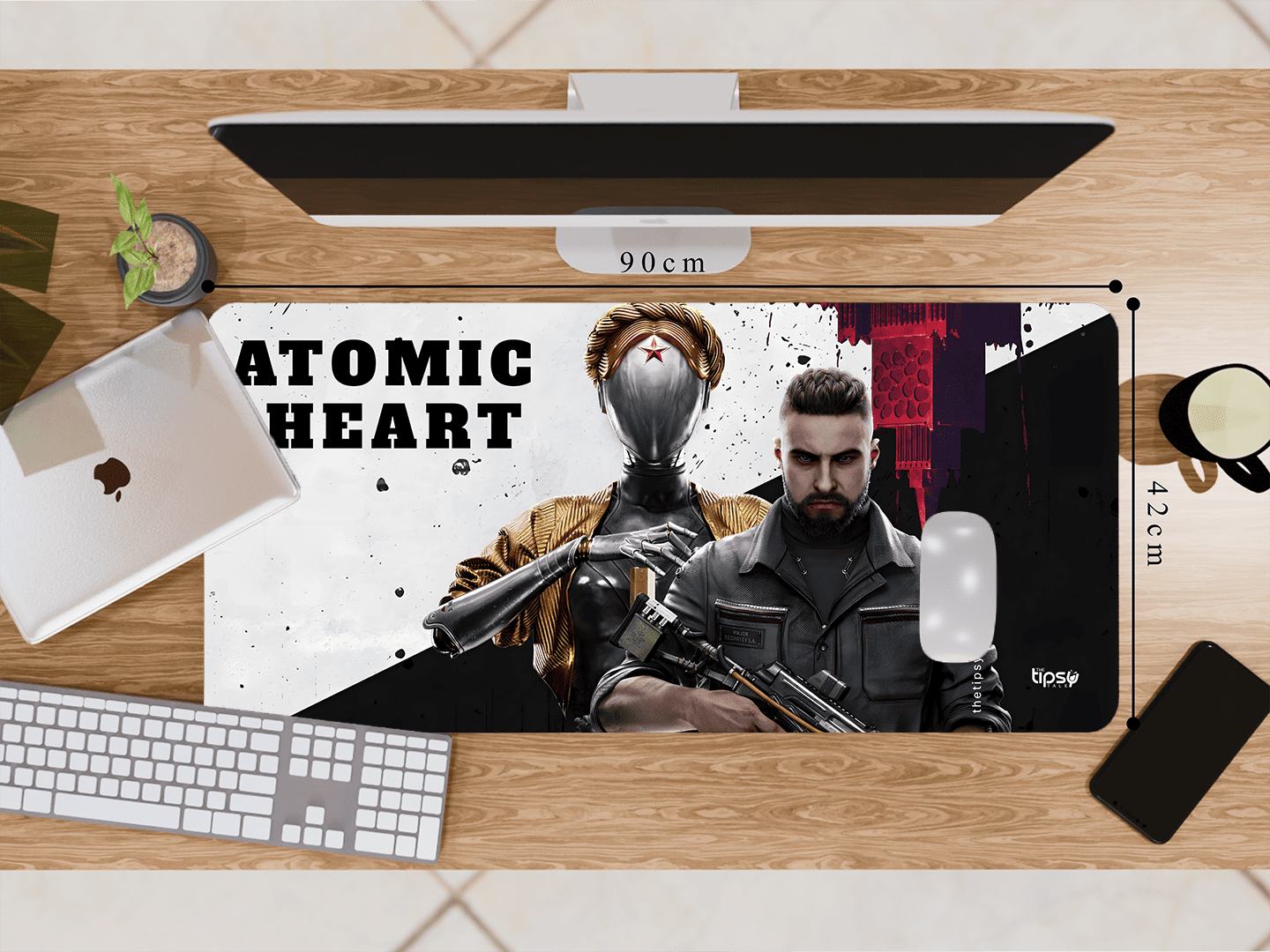 "ATOMIC HEART" Gaming Mousepad Elevate Your Gaming Experience