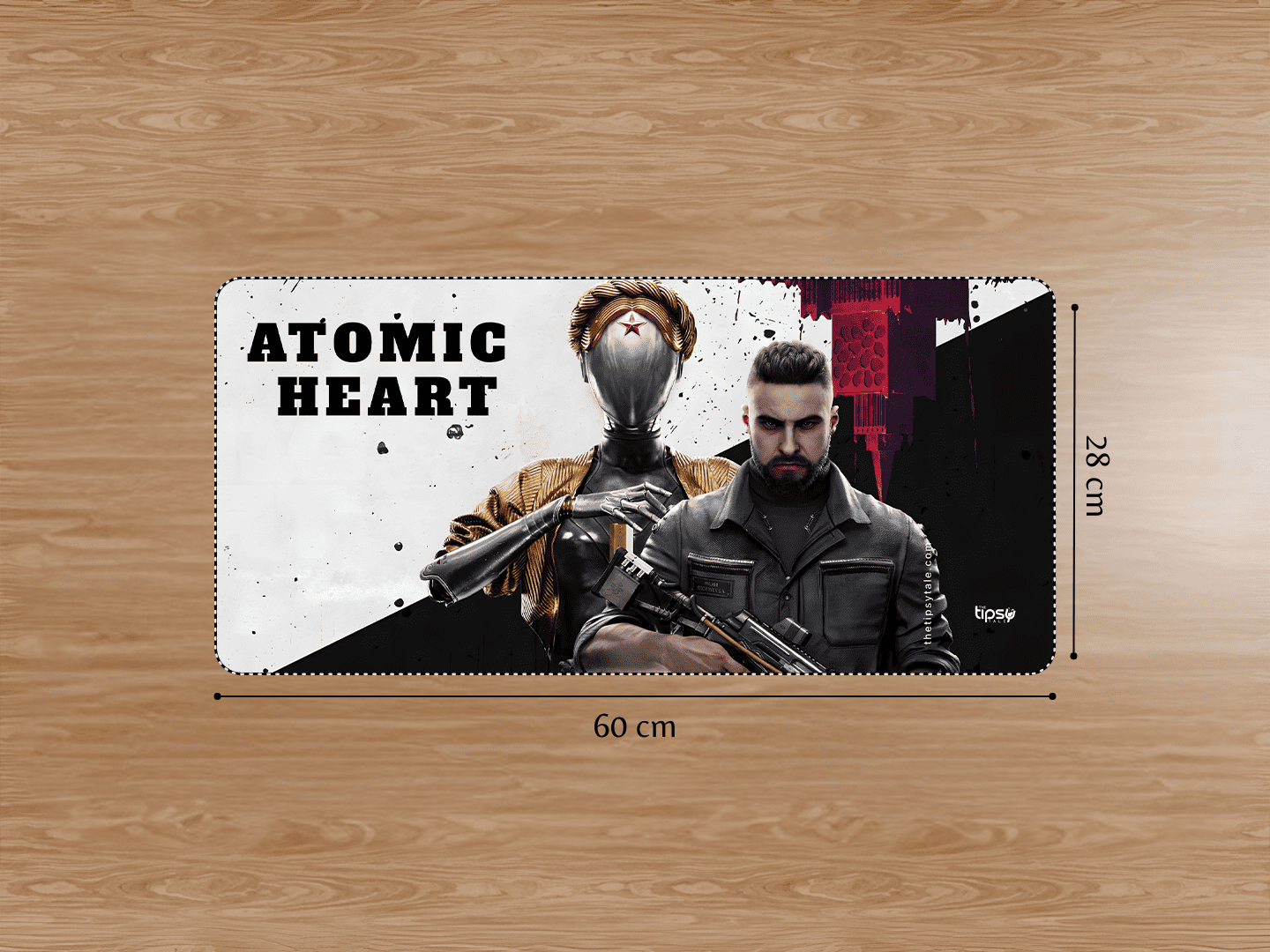 "ATOMIC HEART" Gaming Mousepad Elevate Your Gaming Experience