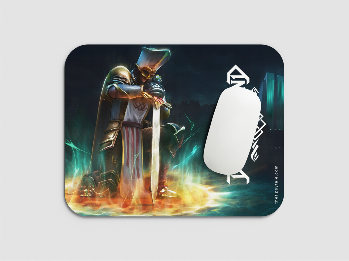 "DEATHBOUND" Mousepad: Enhance Your Workspace with Style