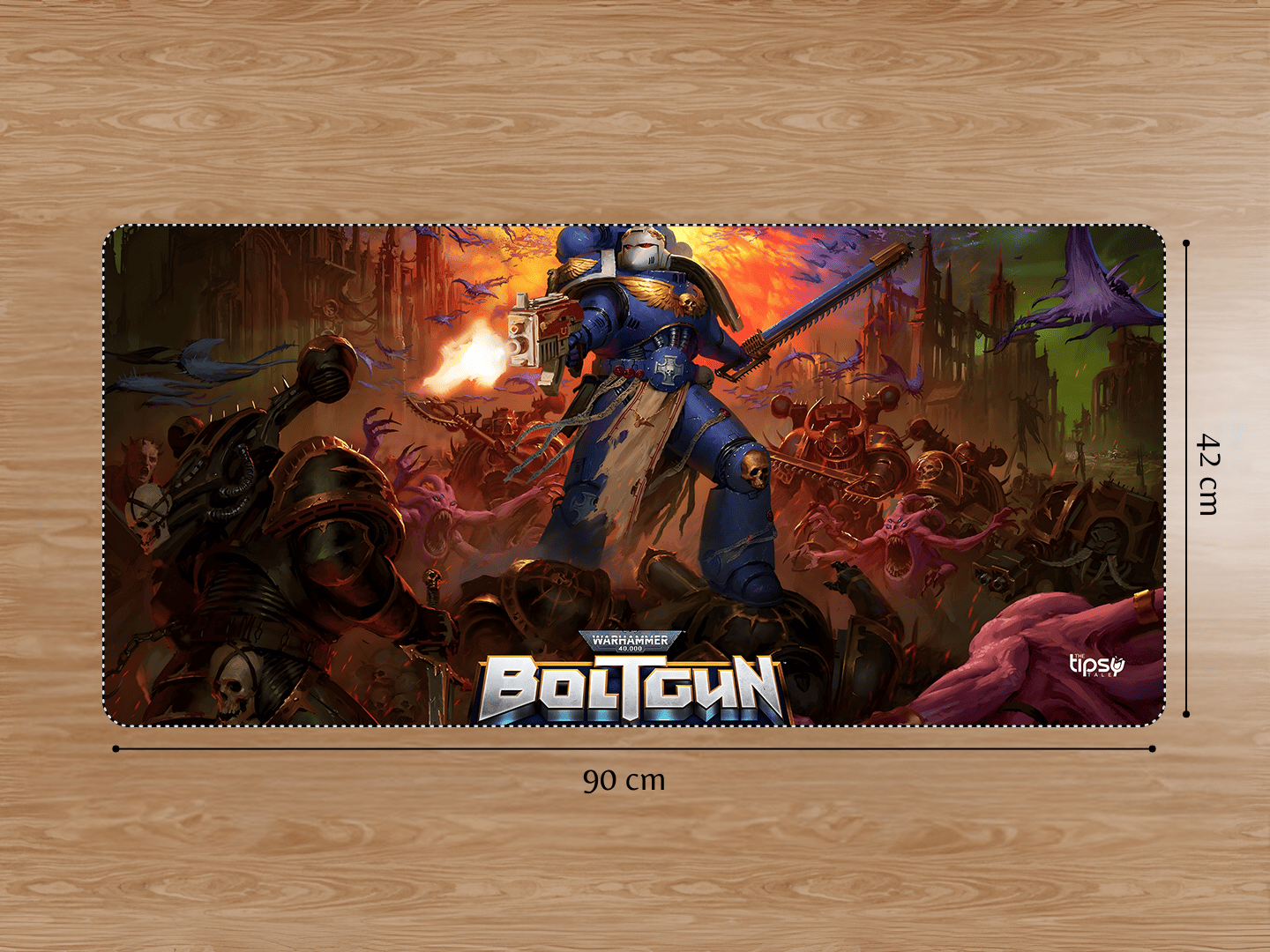 "WARHAMMER BOLTGUN" Gaming Mousepad Elevate Your Gaming Experience