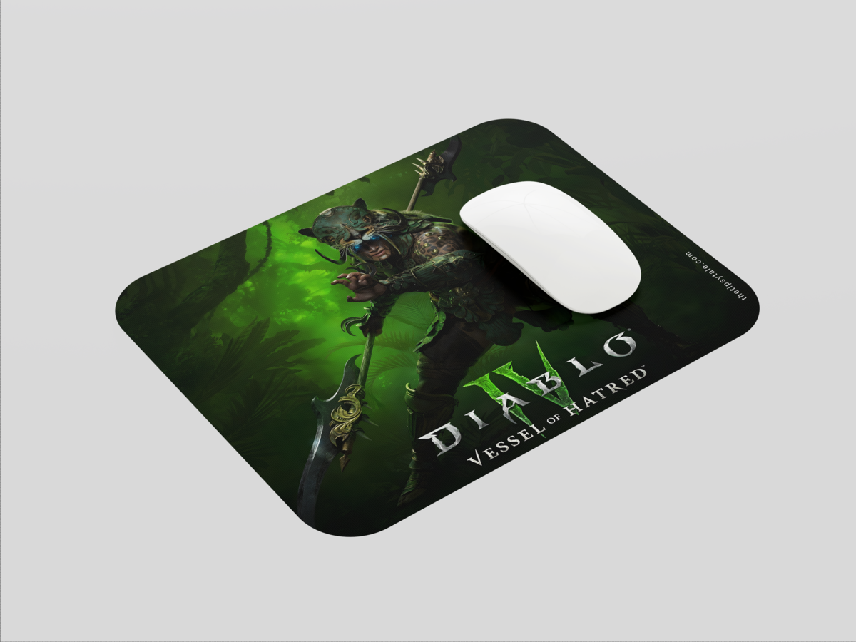 "DIABLO VESSEL OF HATRED" Mousepad: Enhance Your Workspace with Style