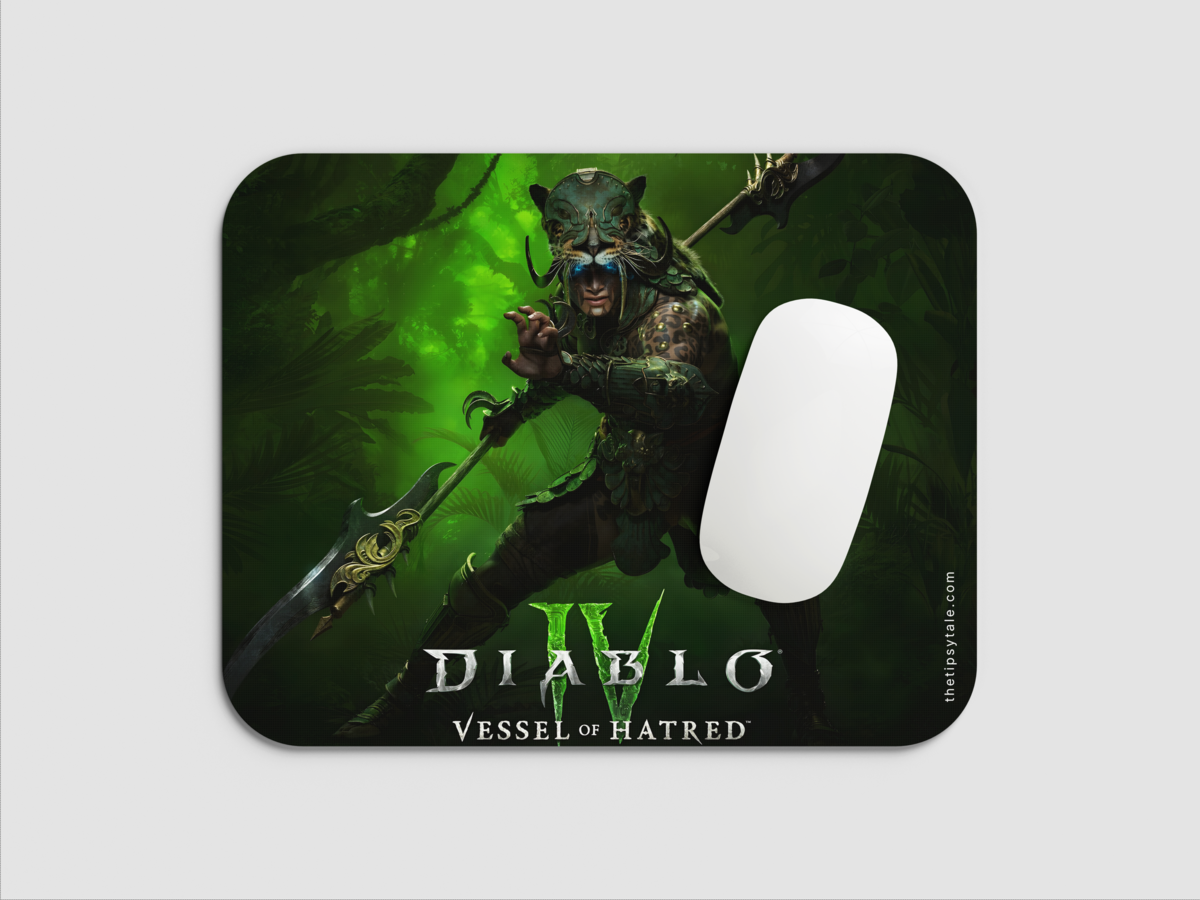 "DIABLO VESSEL OF HATRED" Mousepad: Enhance Your Workspace with Style
