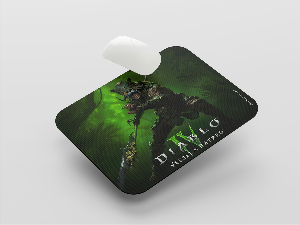 "DIABLO VESSEL OF HATRED" Mousepad: Enhance Your Workspace with Style