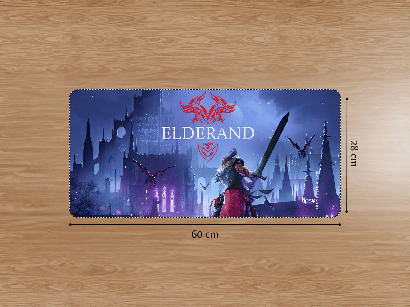 "BLACKSMITH ELDERAND " Gaming Mousepad Elevate Your Gaming Experience