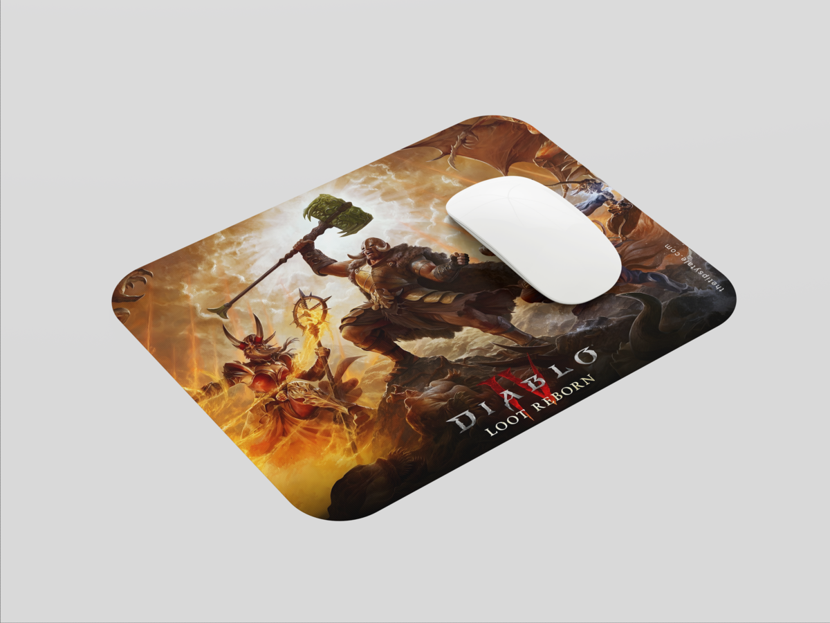 "DIABLO LOOT REBORN" Mousepad: Enhance Your Workspace with Style
