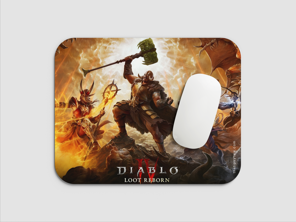 "DIABLO LOOT REBORN" Mousepad: Enhance Your Workspace with Style