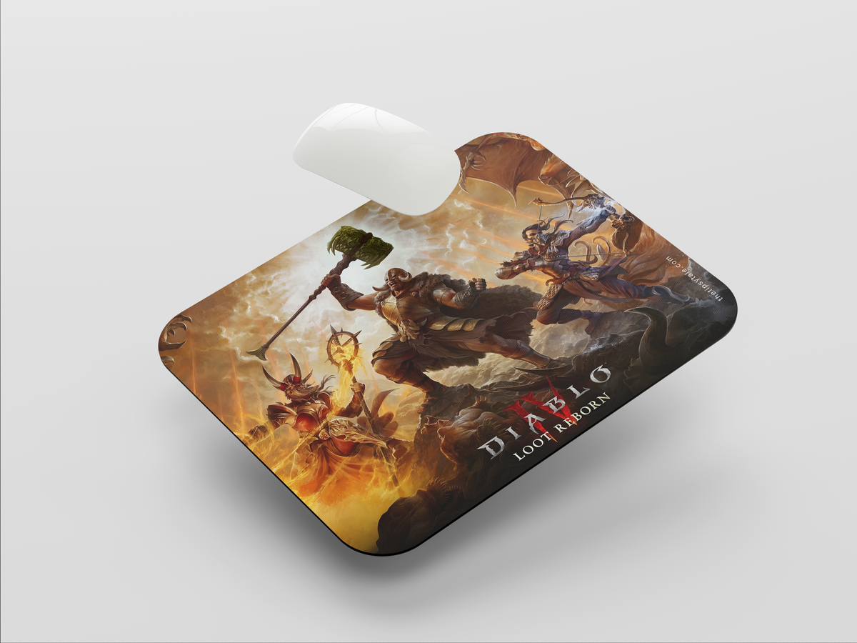 "DIABLO LOOT REBORN" Mousepad: Enhance Your Workspace with Style