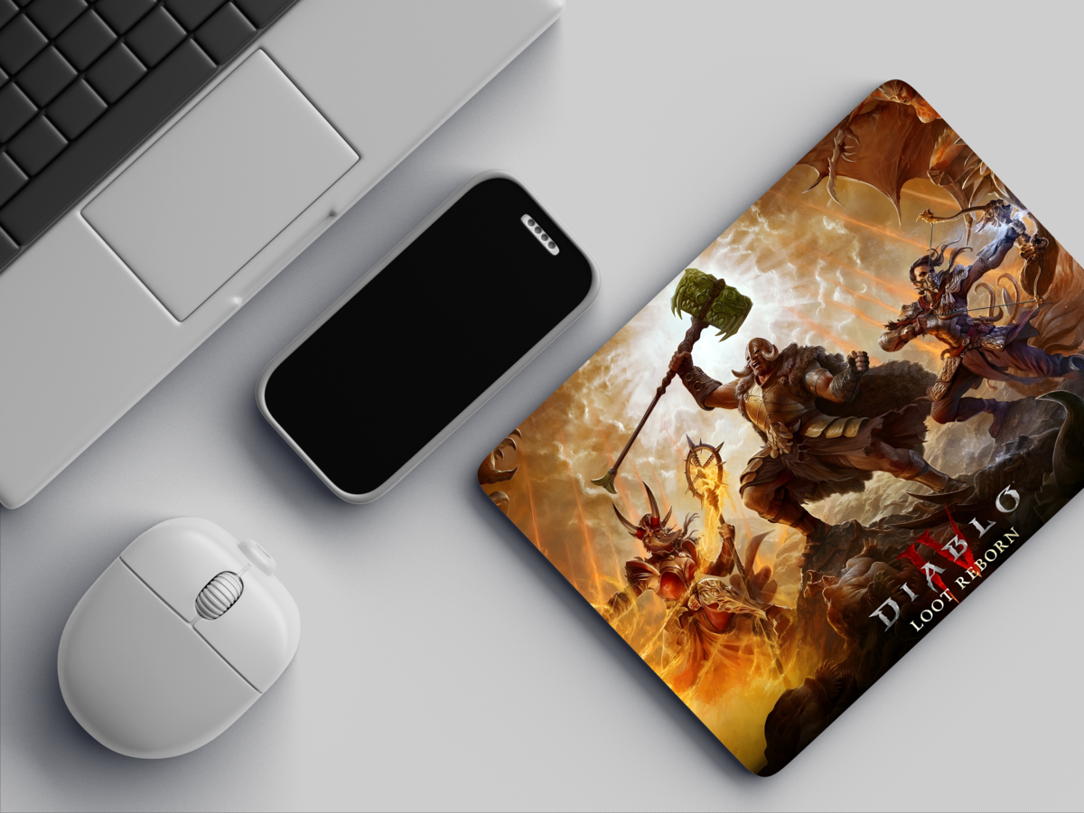 "DIABLO LOOT REBORN" Mousepad: Enhance Your Workspace with Style
