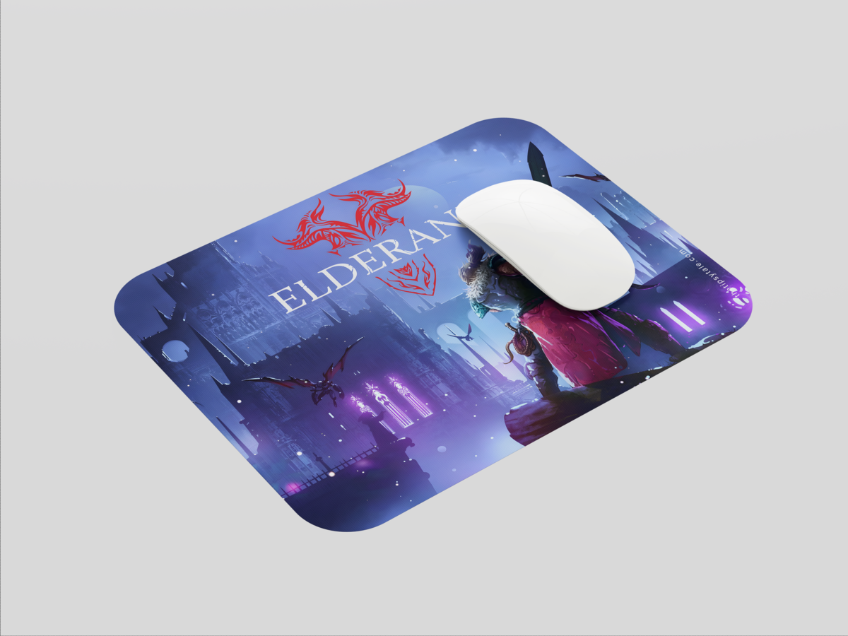 "BLACKSMITH ELDERAND " Mousepad: Enhance Your Workspace with Style