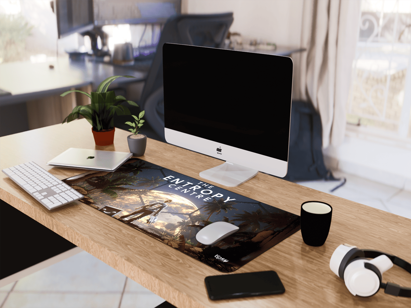 "THE ENTROPY CENTRE" Gaming Mousepad Elevate Your Gaming Experience