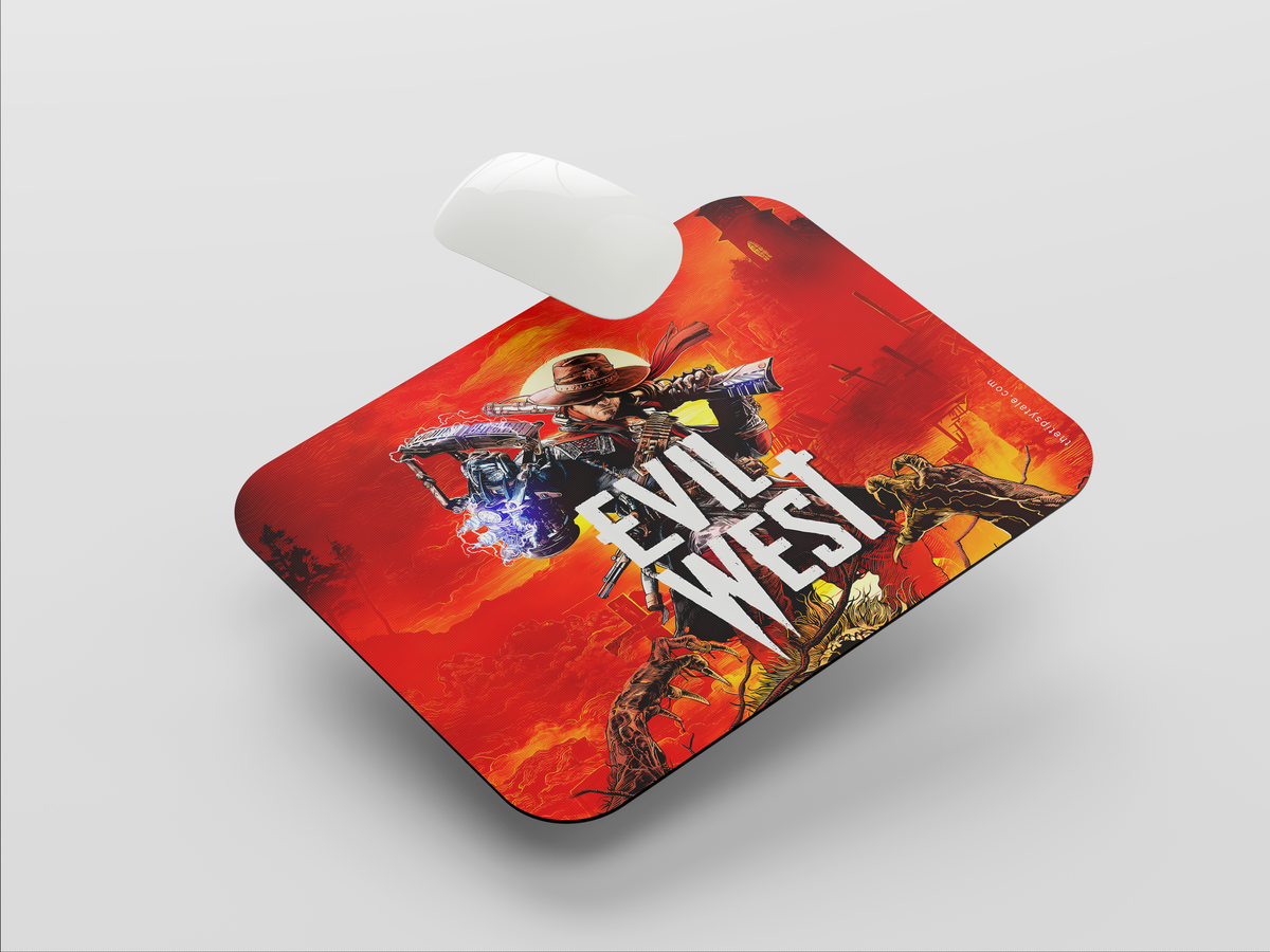 "EVIL WEST" Mousepad: Enhance Your Workspace with Style